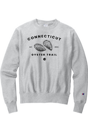 Connecticut - Oyster Trail - Champion Crewneck Sweatshirt