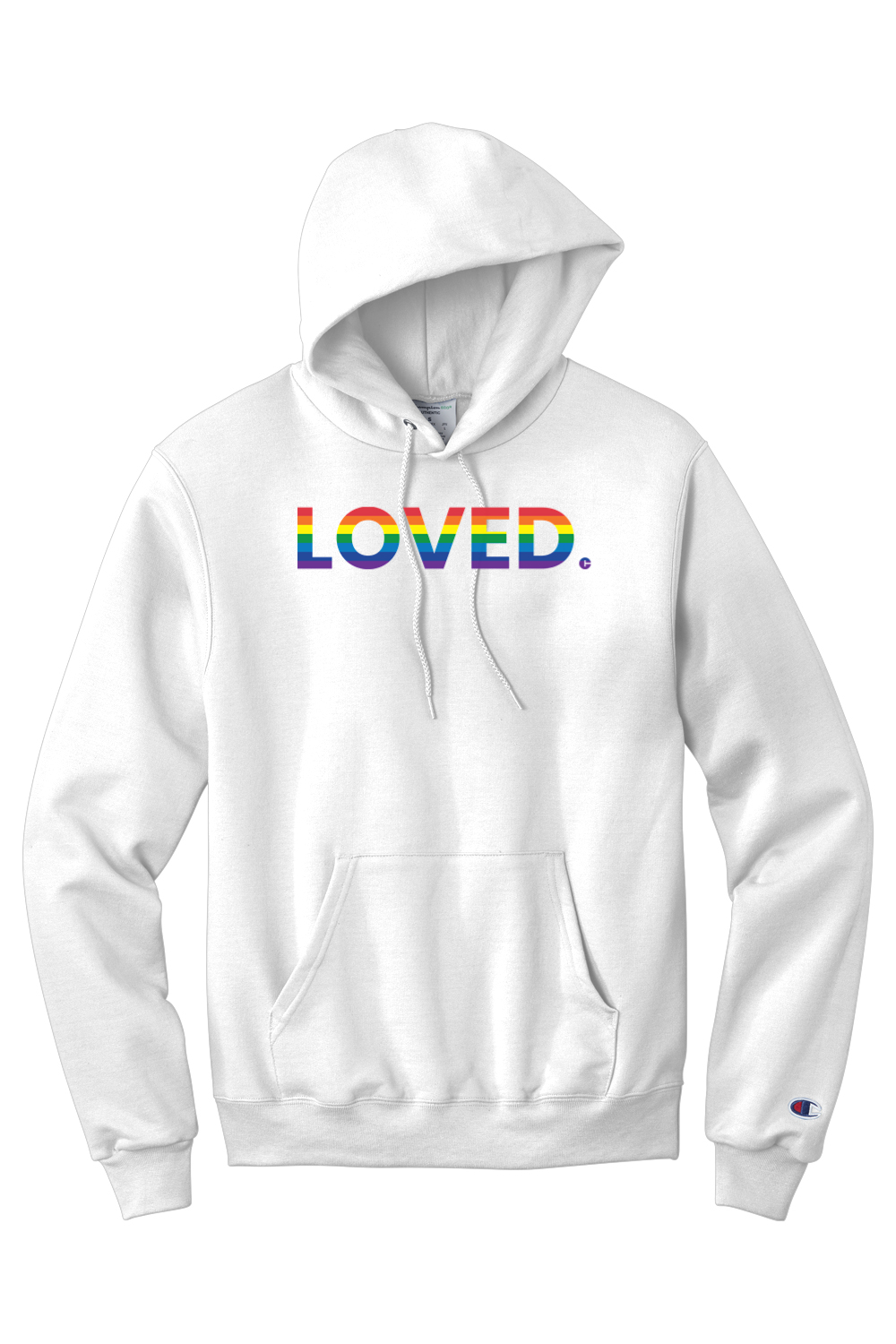 Connecticut - Loved - Champion Hooded Sweatshirt
