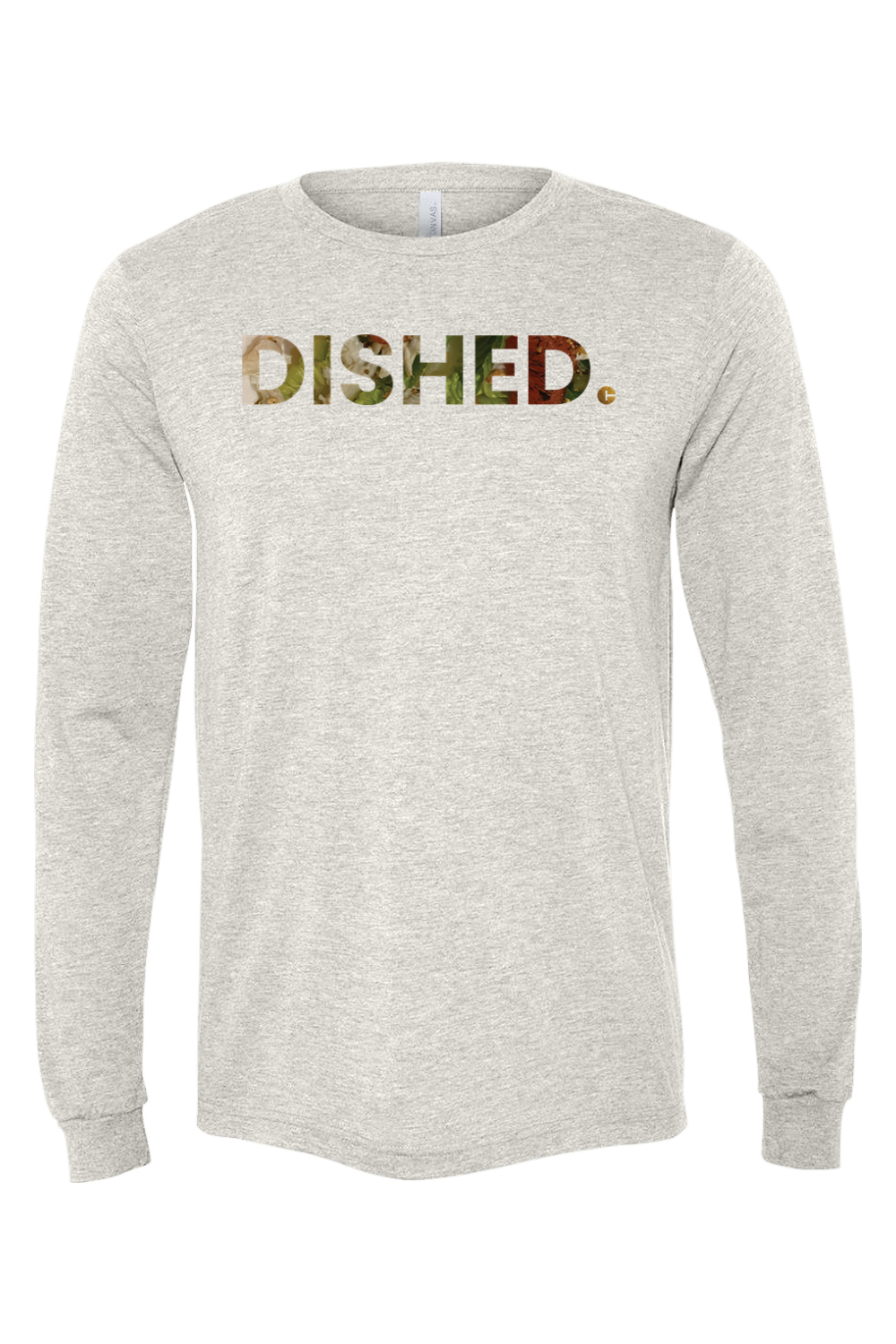 Connecticut - Dished - BELLA + CANVAS Unisex Long Sleeve Tee
