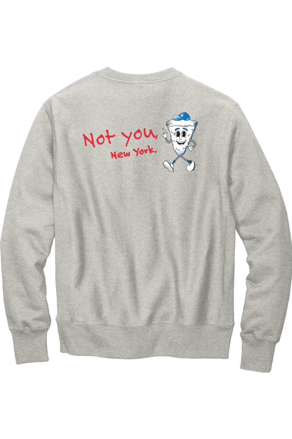 Connecticut - Nation's Best Pizza - Champion Crewneck Sweatshirt