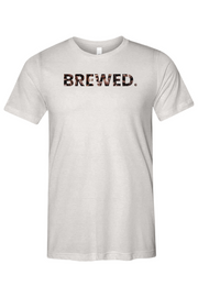 Connecticut - Brewed - Bella + Canvas Short Sleeve Tee