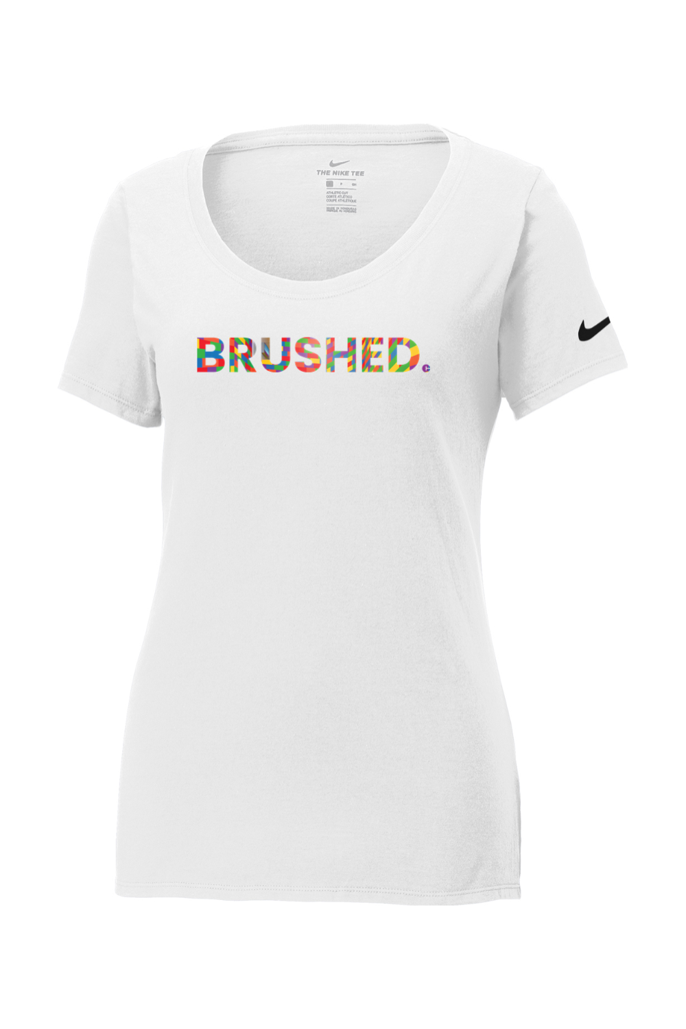 Connecticut - Brushed - Nike Ladies Core Cotton Tee