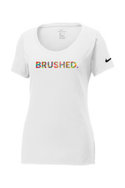 Connecticut - Brushed - Nike Ladies Core Cotton Tee