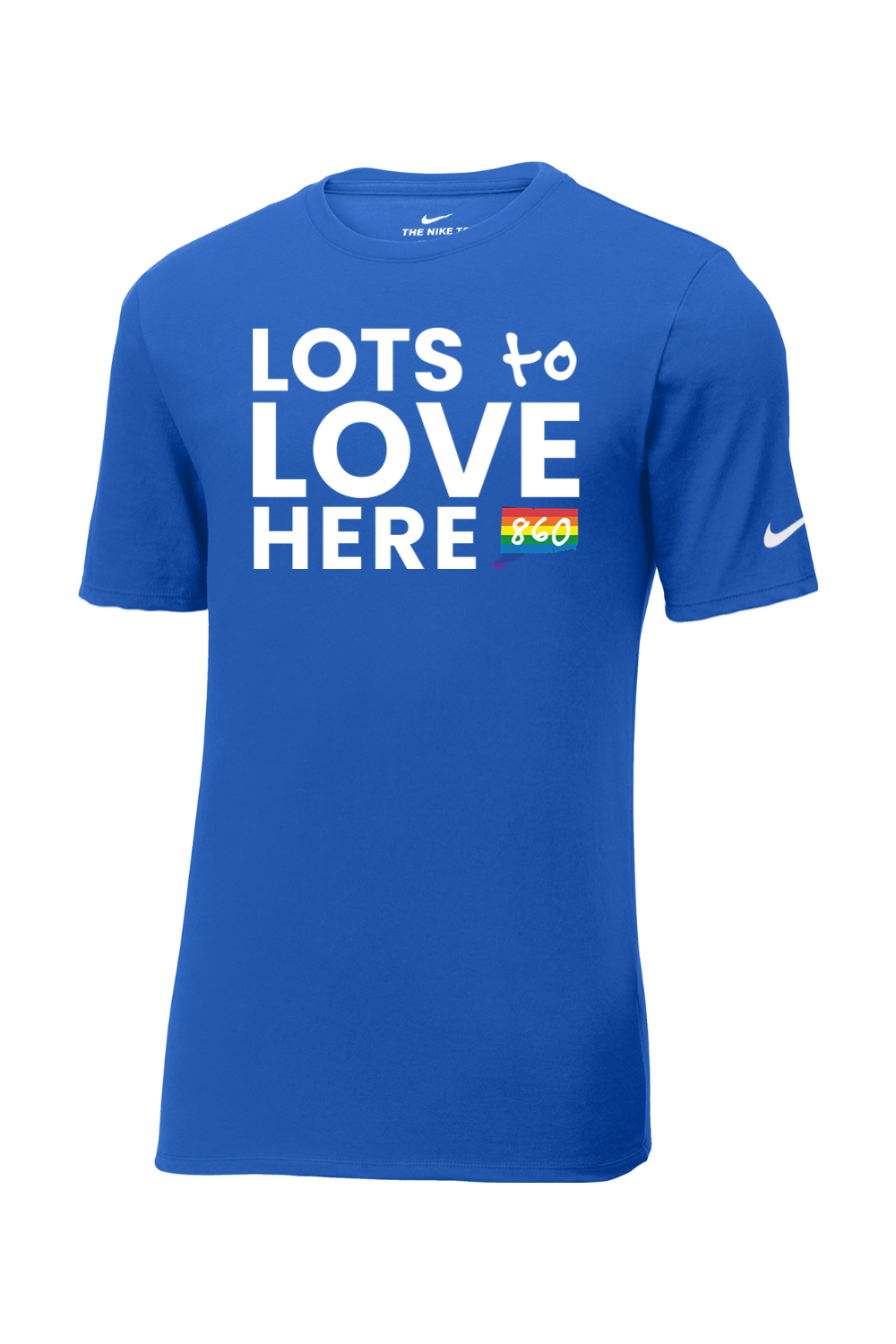 Connecticut - Lots to Love Here - Nike Core Cotton Tee