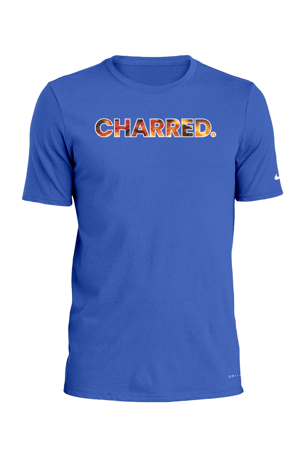 Connecticut - Charred - Nike Dri-FIT Cotton/Poly Tee