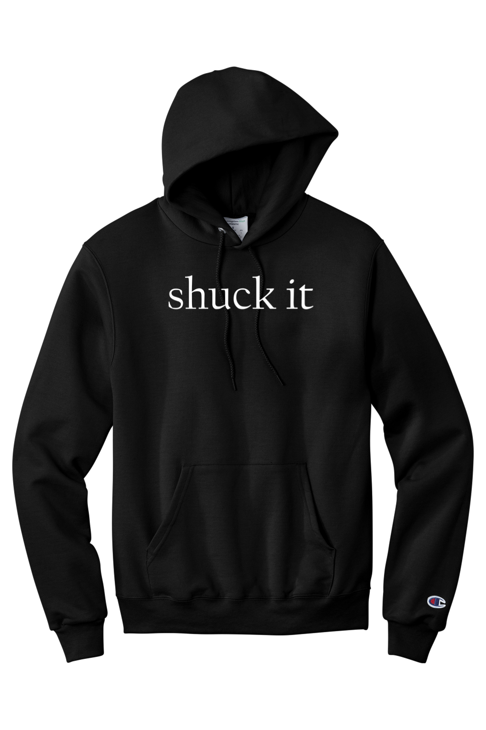 Connecticut - Shuck it - Champion Hooded Sweatshirt