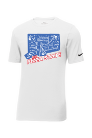 Connecticut - The Pizza State - Nike Core Cotton Tee