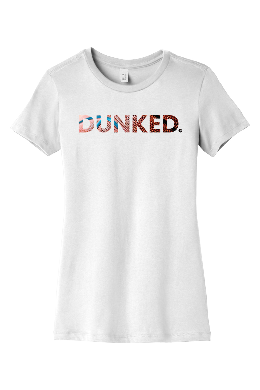 Connecticut - Dunked - BELLA+CANVAS Women’s Slim Fit Tee