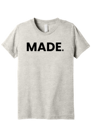 Connecticut - Made - Youth BELLA+CANVAS Short Sleeve Tee