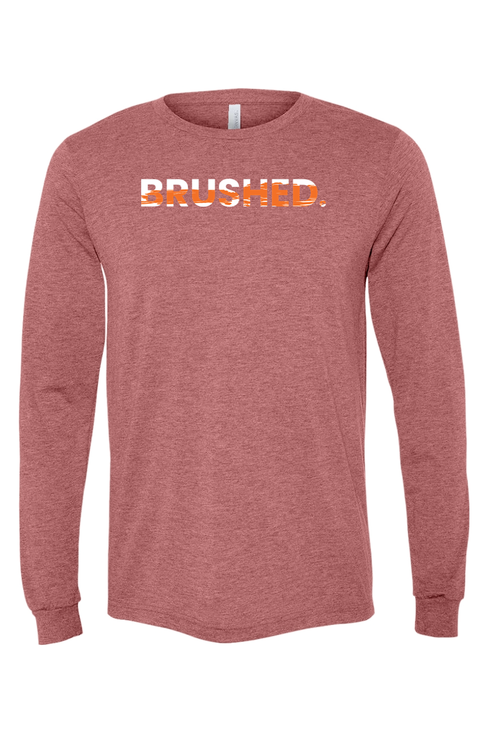 Connecticut - Brushed - BELLA + CANVAS Unisex Long Sleeve Tee