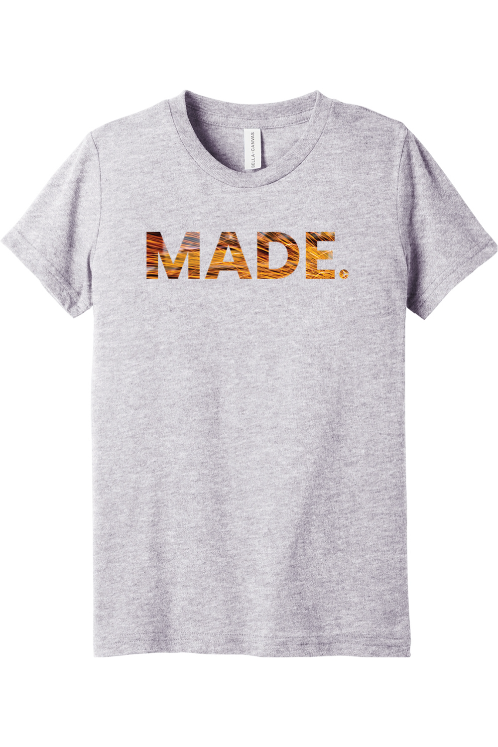 Connecticut - Made - Youth BELLA+CANVAS Short Sleeve Tee