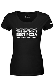 Connecticut - The Nation's Best Pizza - Nike Ladies Dri-FIT Cotton/Poly Tee