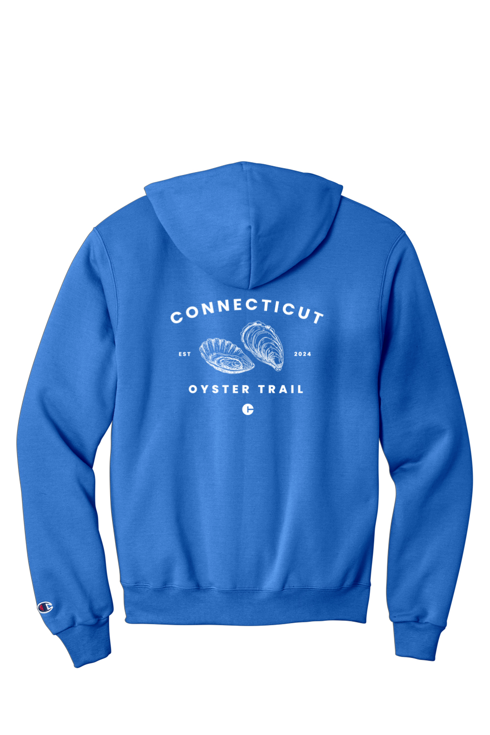 Connecticut - Shuck it - Champion Hooded Sweatshirt
