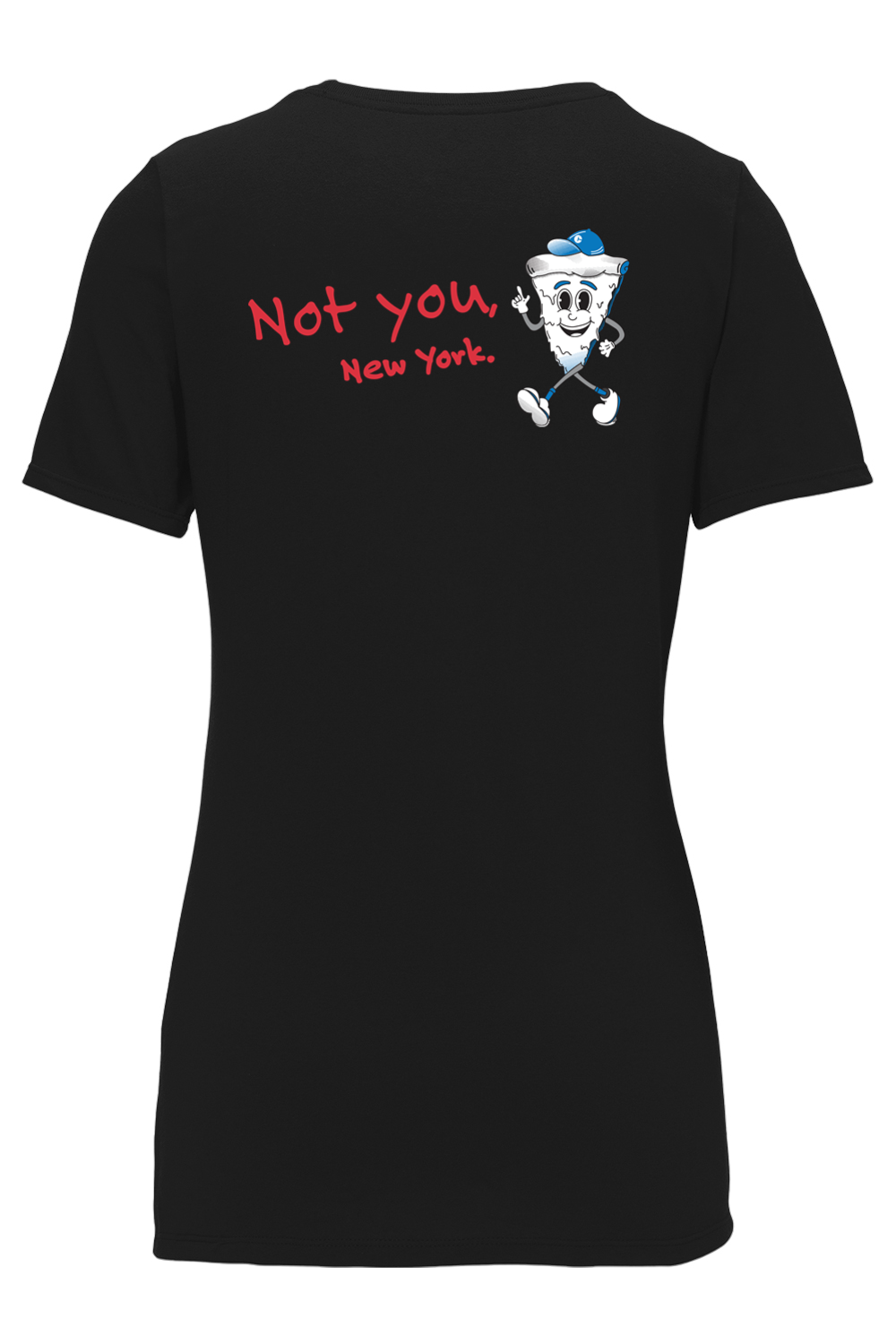 Connecticut - The Nation's Best Pizza - Nike Ladies Dri-FIT Cotton/Poly Tee