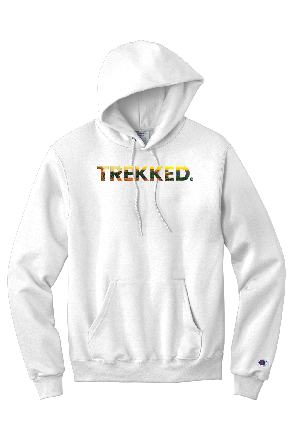 Connecticut - Trekked - Champion Hooded Sweatshirt