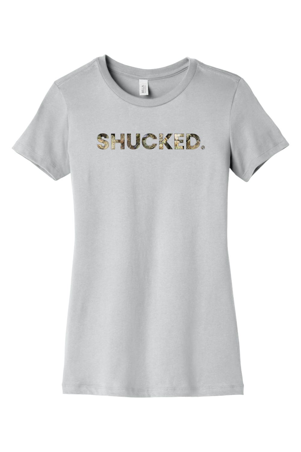 Connecticut - Shucked - BELLA+CANVAS Women’s Slim Fit Tee