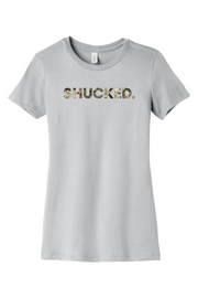 Connecticut - Shucked - BELLA+CANVAS Women’s Slim Fit Tee