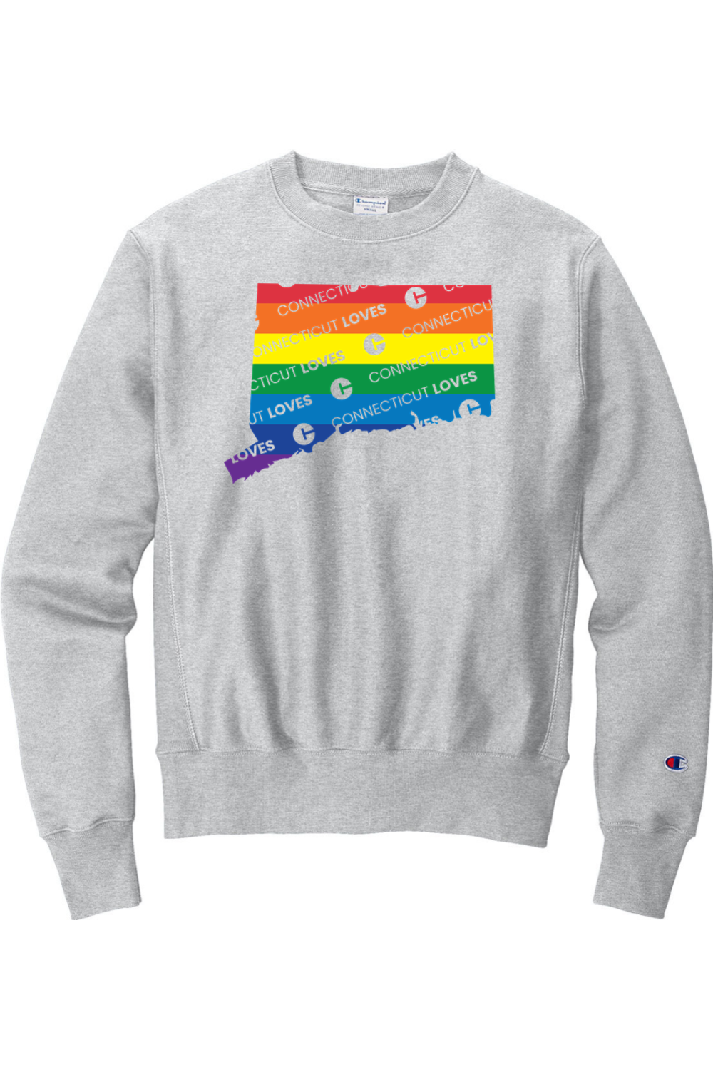 Connecticut - Pride - Champion Crewneck Sweatshirt