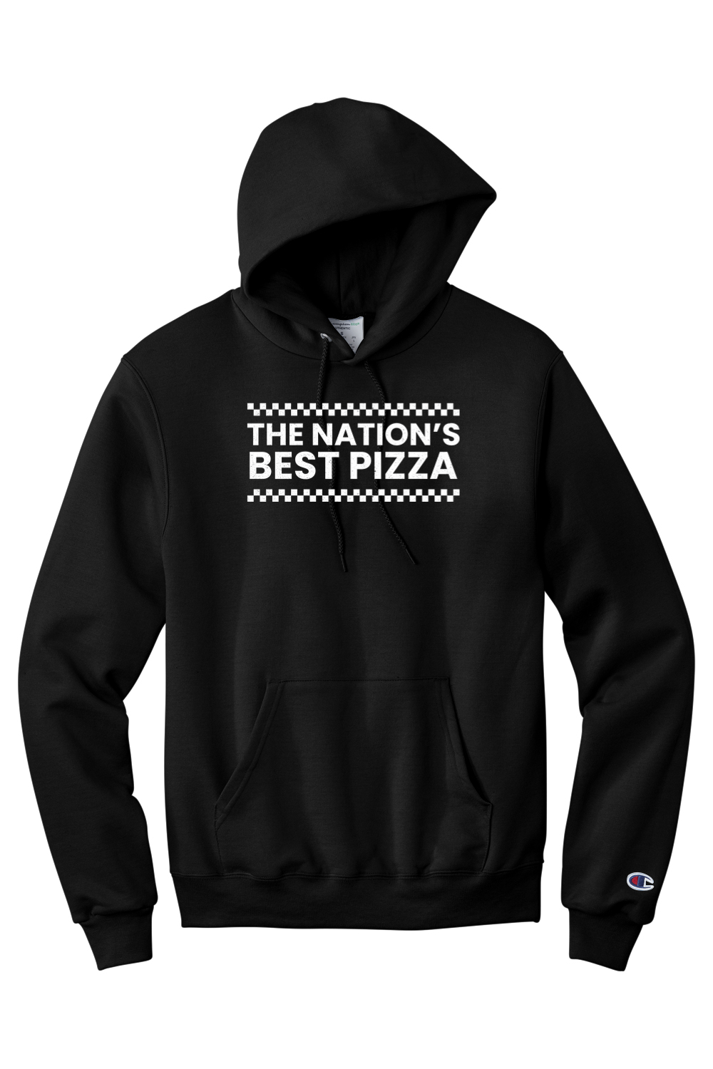 Connecticut - The Nation's Best Pizza - Champion Hooded Sweatshirt