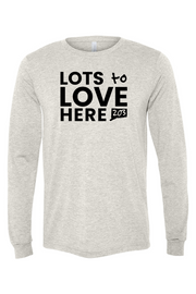 Connecticut - Lots to Love Here - BELLA + CANVAS Unisex Long Sleeve Tee