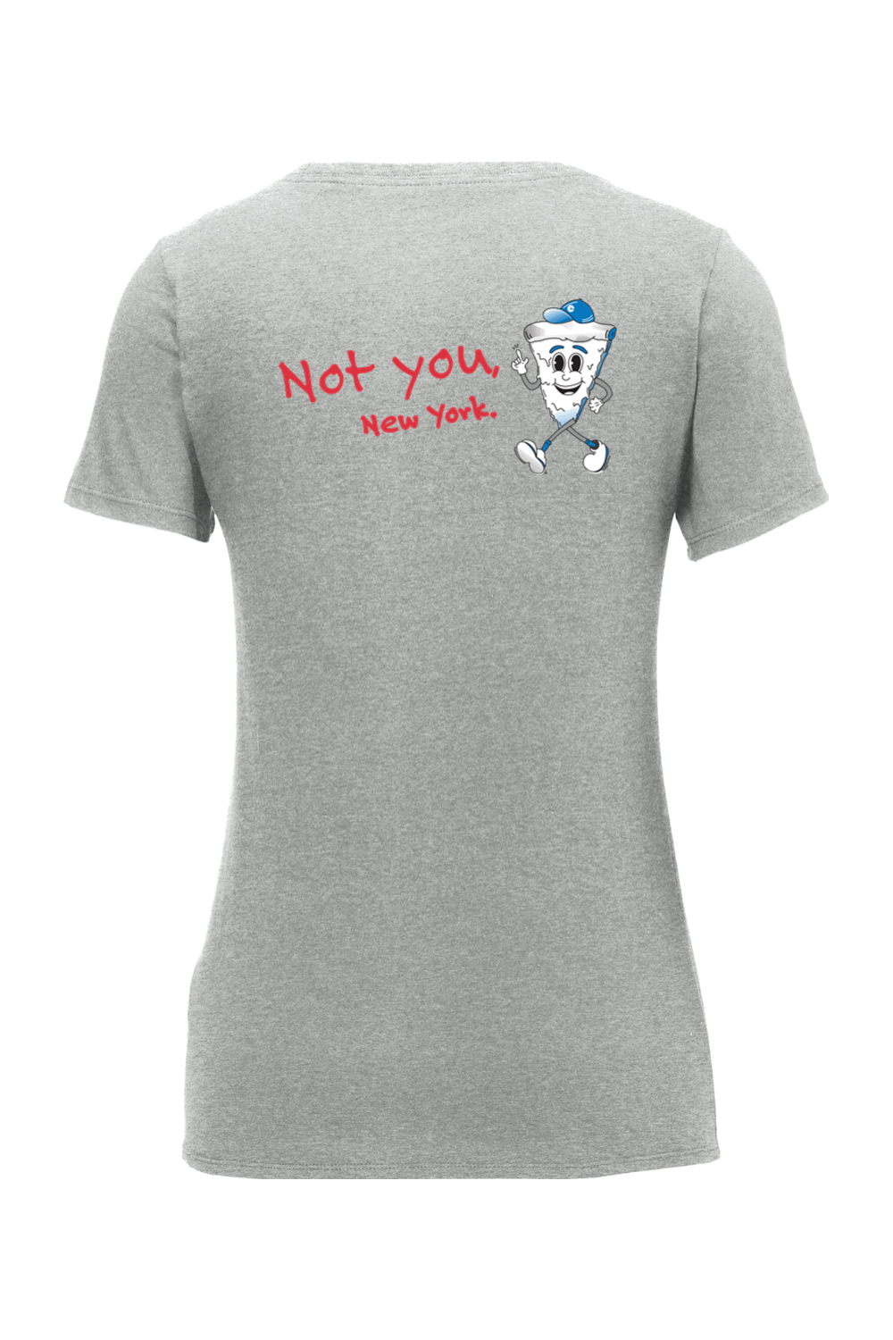 Connecticut - Nation's Best Pizza - Nike Ladies Core Cotton Tee