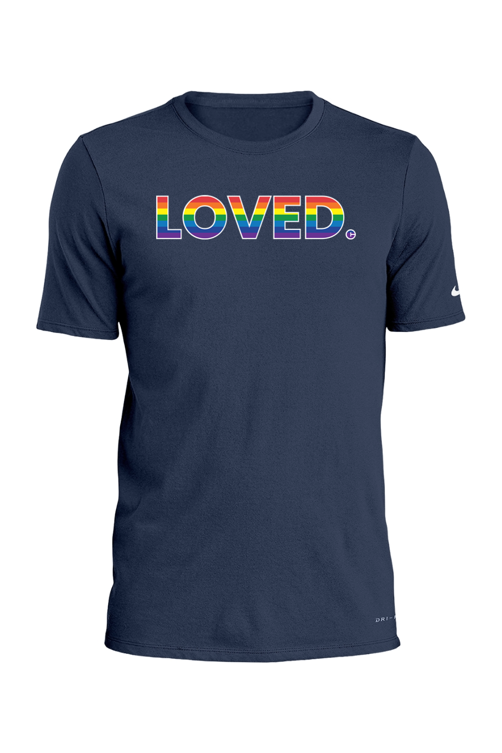 Connecticut - Loved - Nike Dri-FIT Cotton/Poly Tee