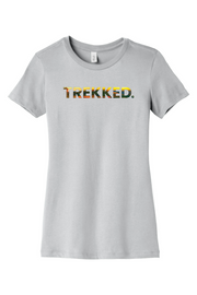 Connecticut - Trekked - BELLA+CANVAS Women’s Slim Fit Tee