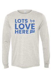 Connecticut - Lots to Love Here - BELLA + CANVAS Unisex Long Sleeve Tee