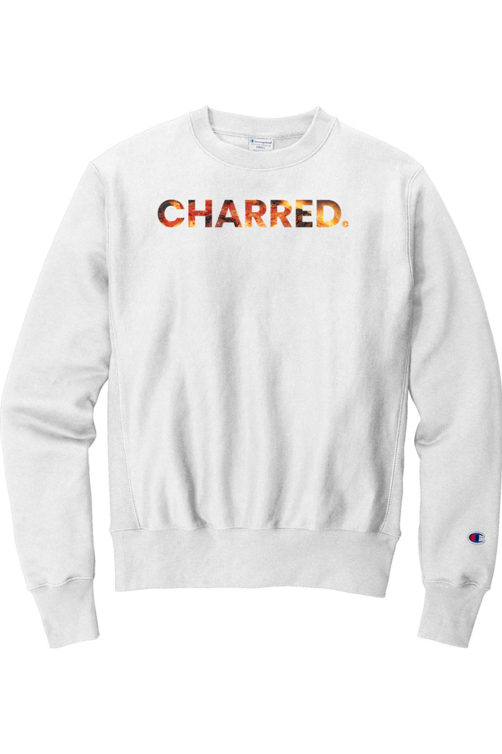 Connecticut - Charred - Champion Crewneck Sweatshirt