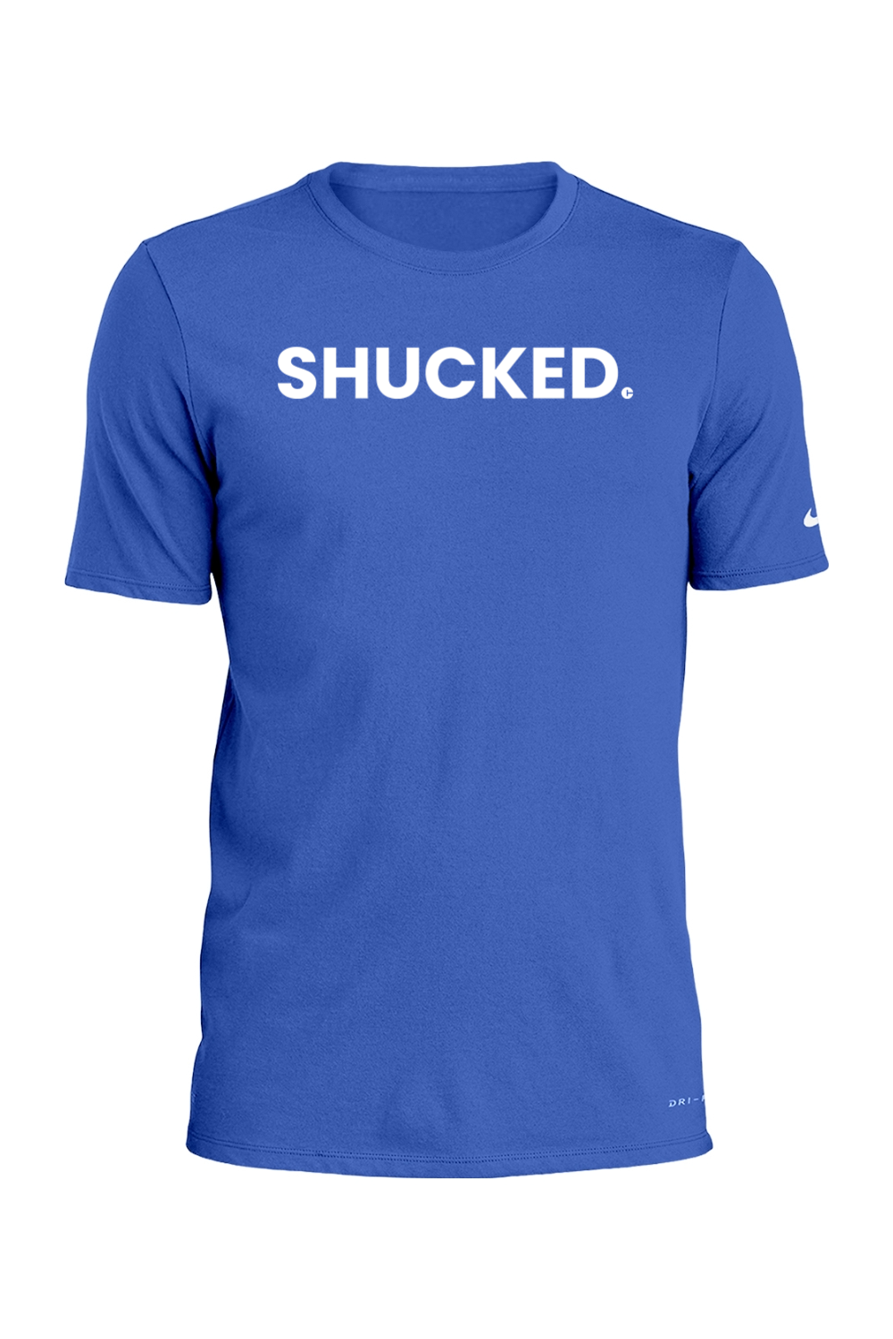 Connecticut - Shucked - Nike Dri-FIT Cotton/Poly Tee