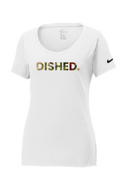 Connecticut - Dished - Nike Ladies Core Cotton Tee