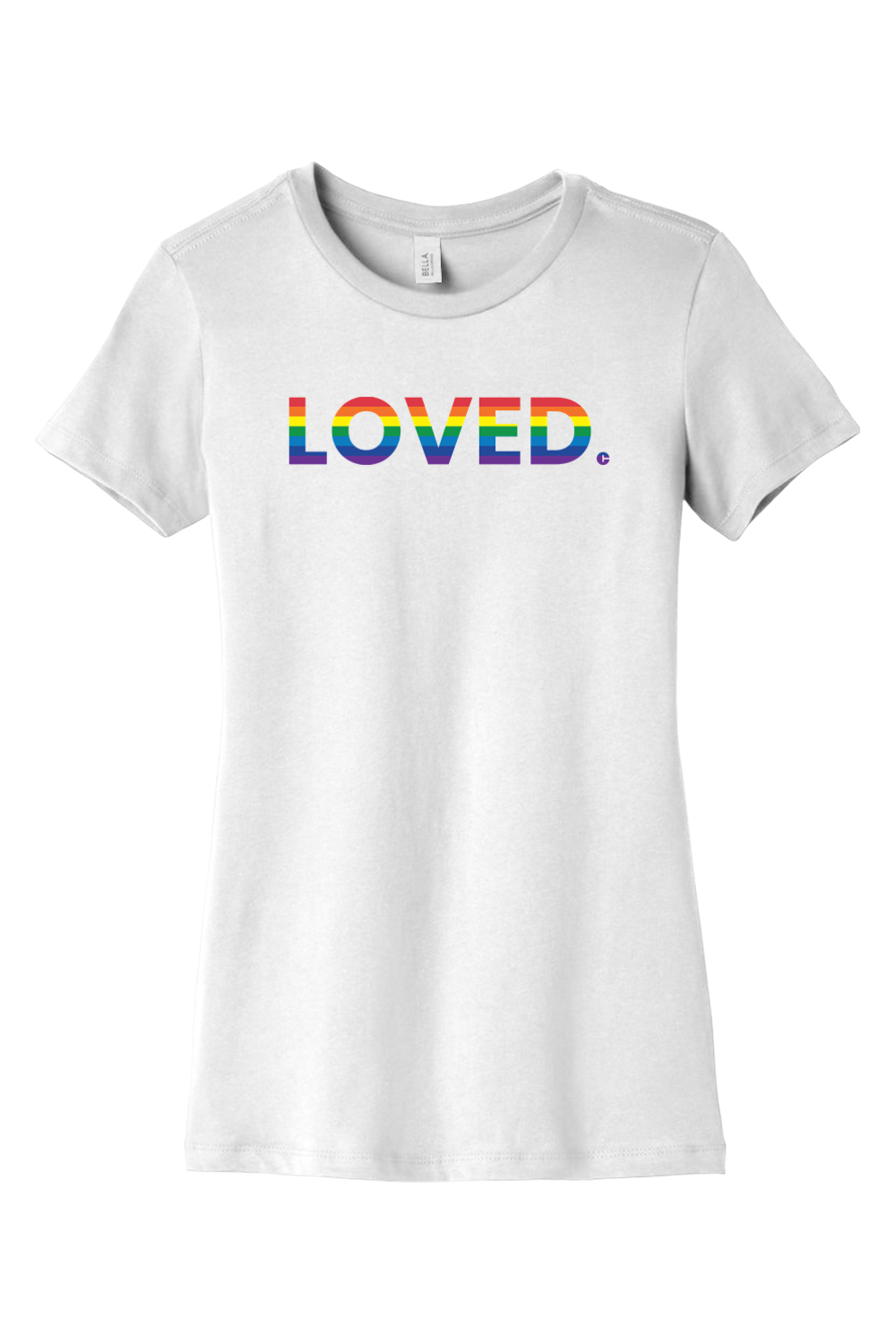Connecticut - Loved - BELLA+CANVAS Women’s Slim Fit Tee