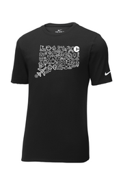 Connecticut - Iconography State - Nike Core Cotton Tee