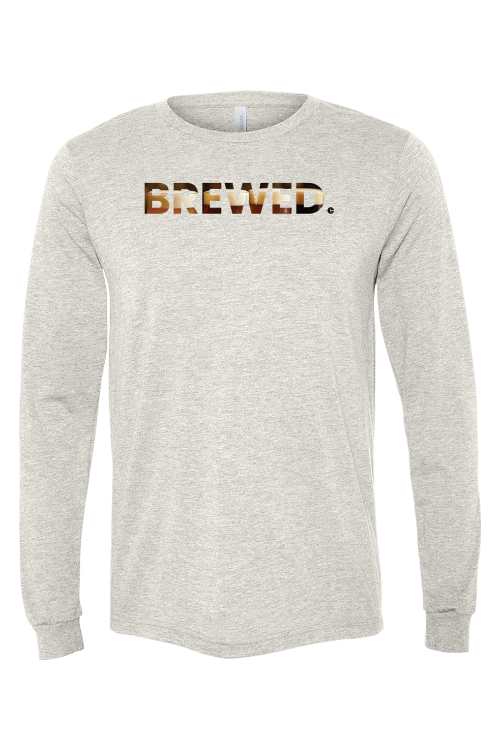 Connecticut - Brewed - BELLA + CANVAS Unisex Long Sleeve Tee
