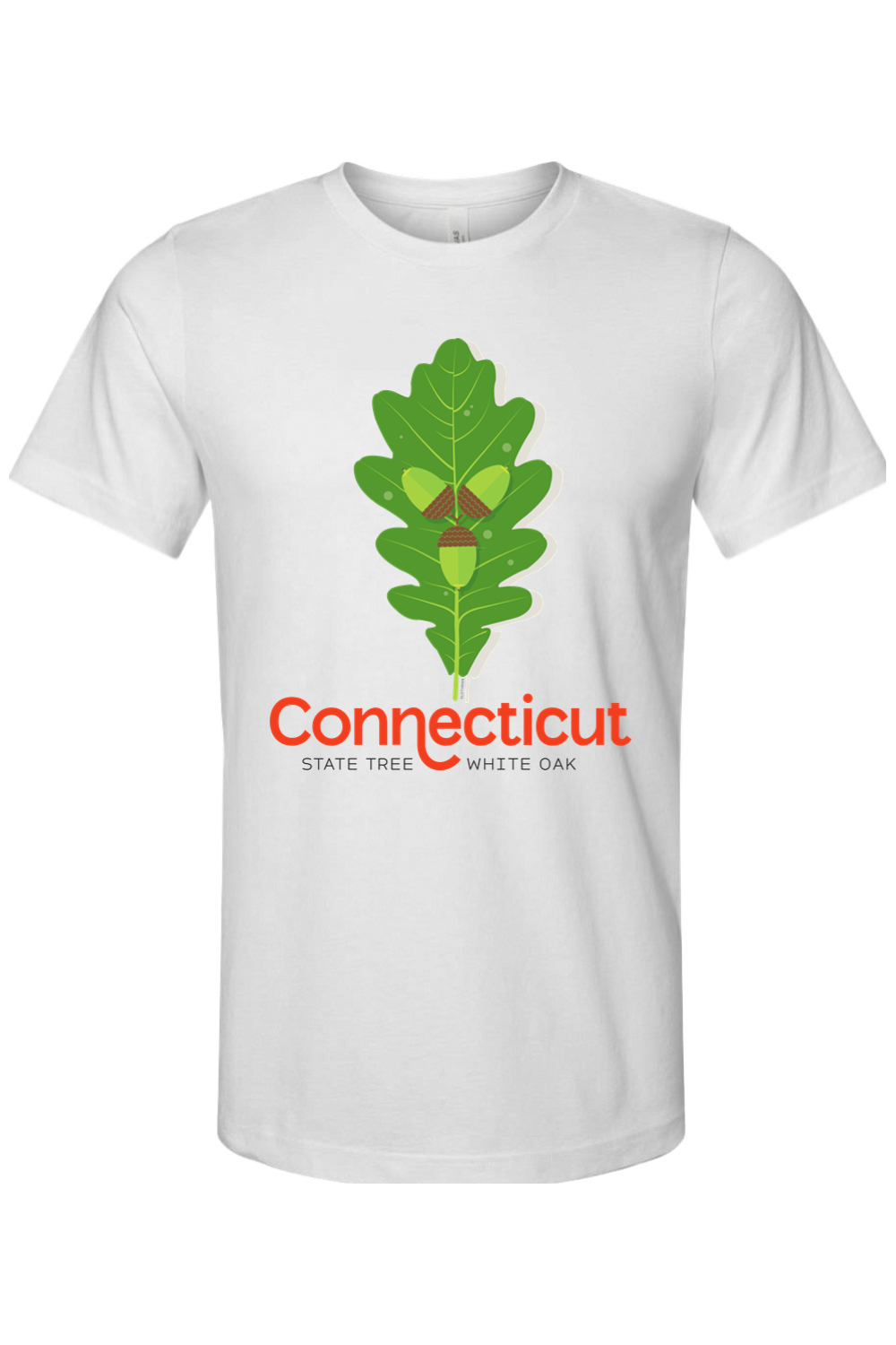 State Tree White Oak - Bella + Canvas Tee