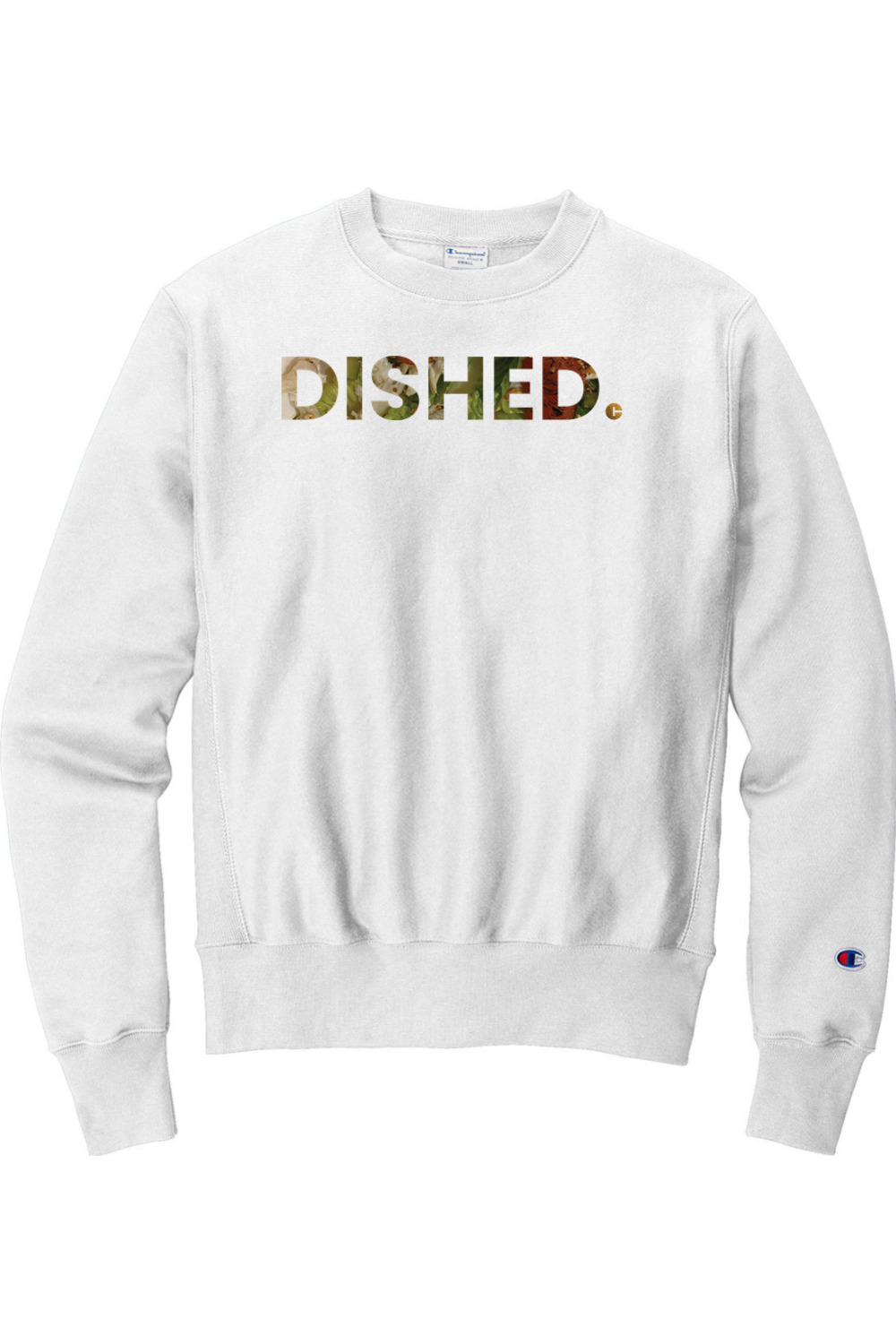 Connecticut - Dished - Champion Crewneck Sweatshirt