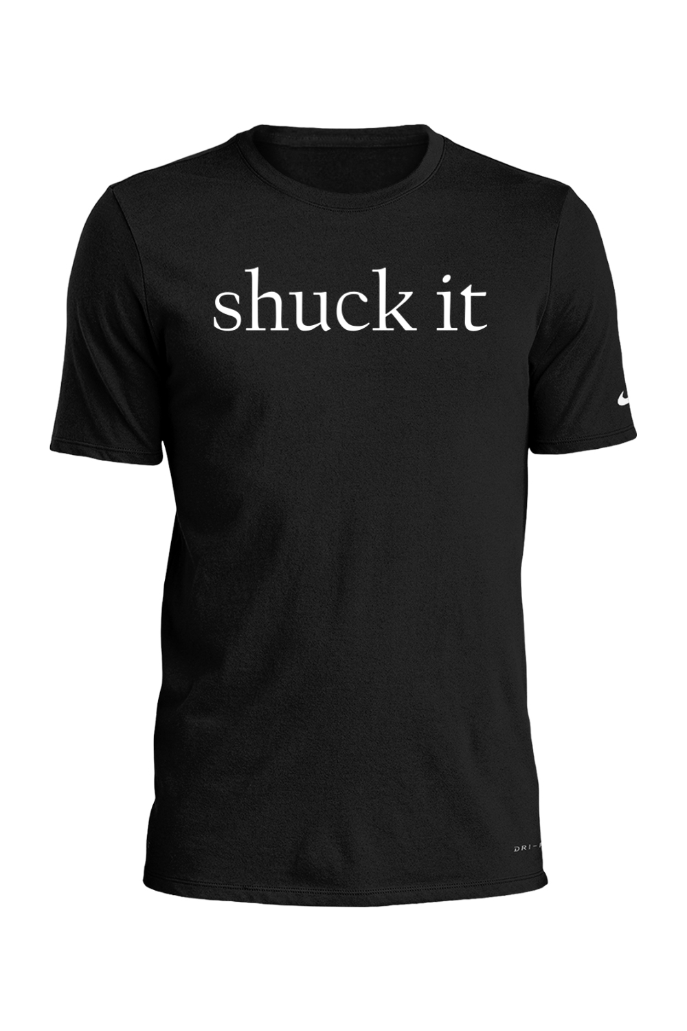 Connecticut - Shuck it - Nike Dri-FIT Cotton/Poly Tee