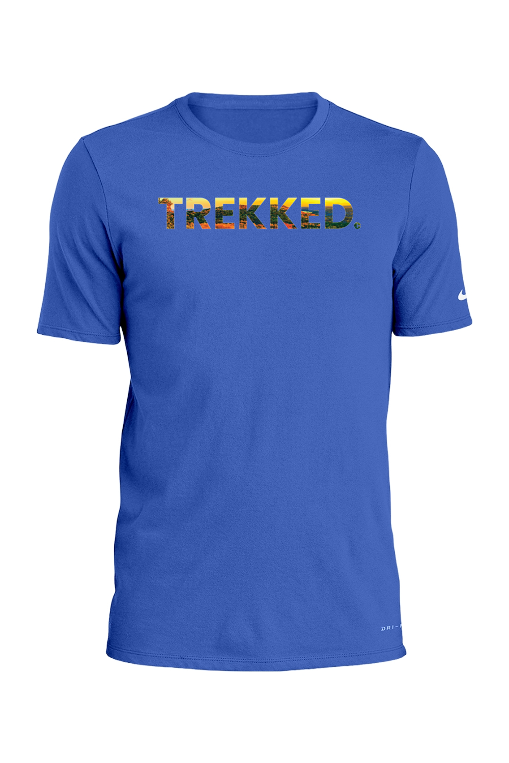 Connecticut - Trekked - Nike Dri-FIT Cotton/Poly Tee