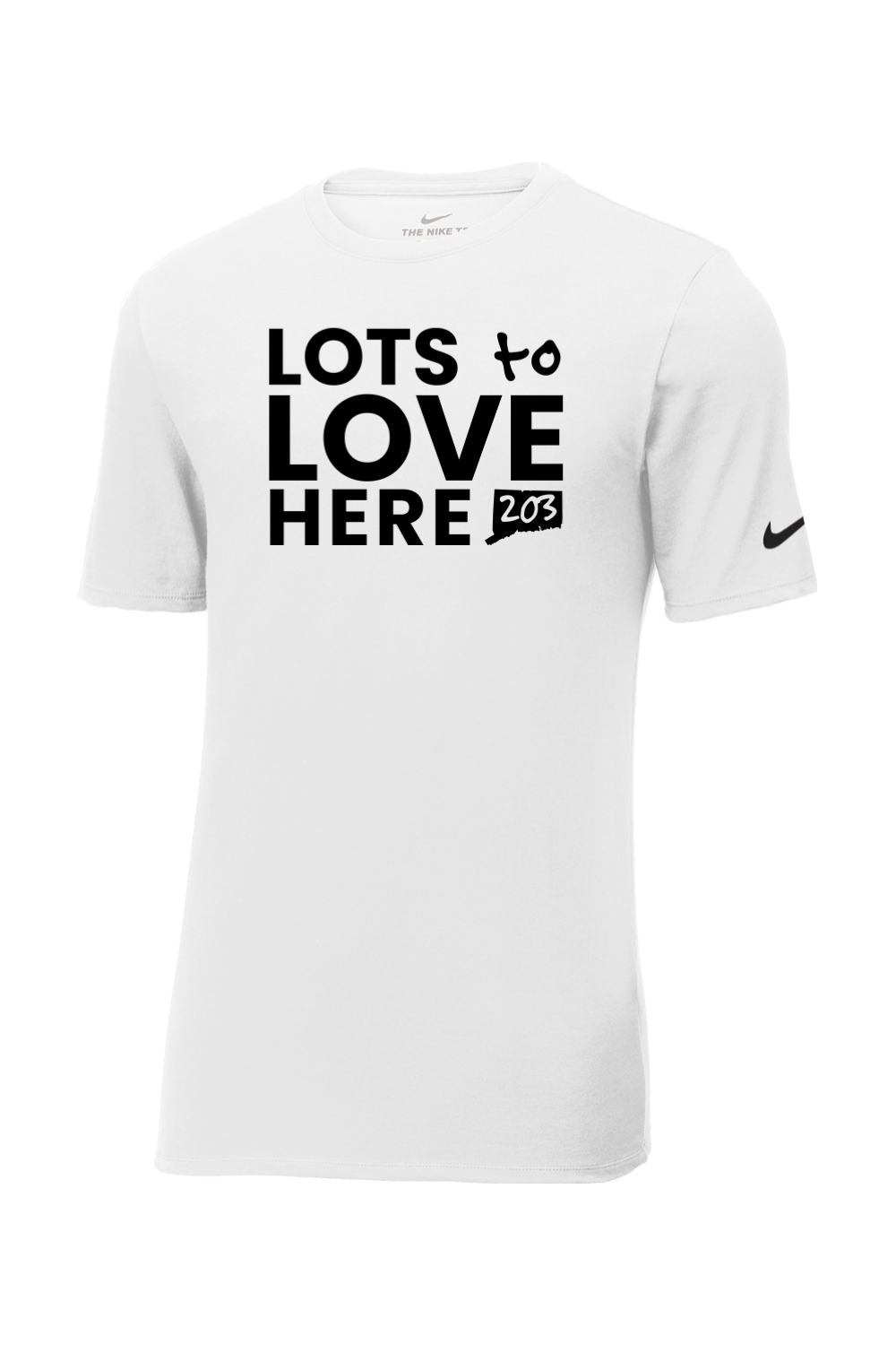 Connecticut - Lots to Love Here - Nike Core Cotton Tee