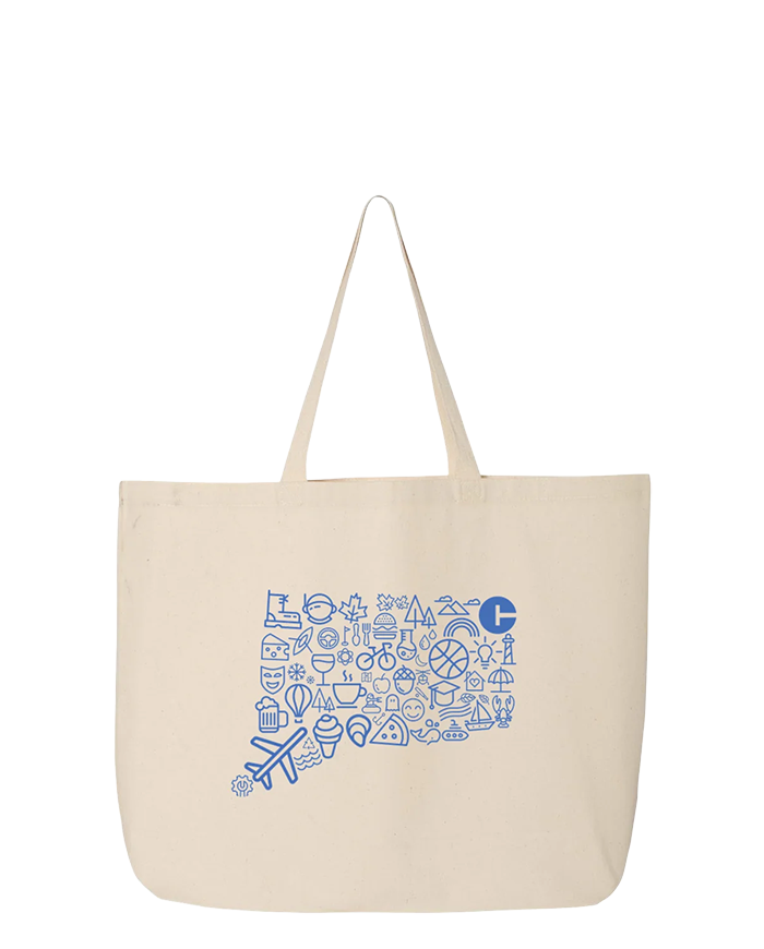 Icons Collage Jumbo Tote