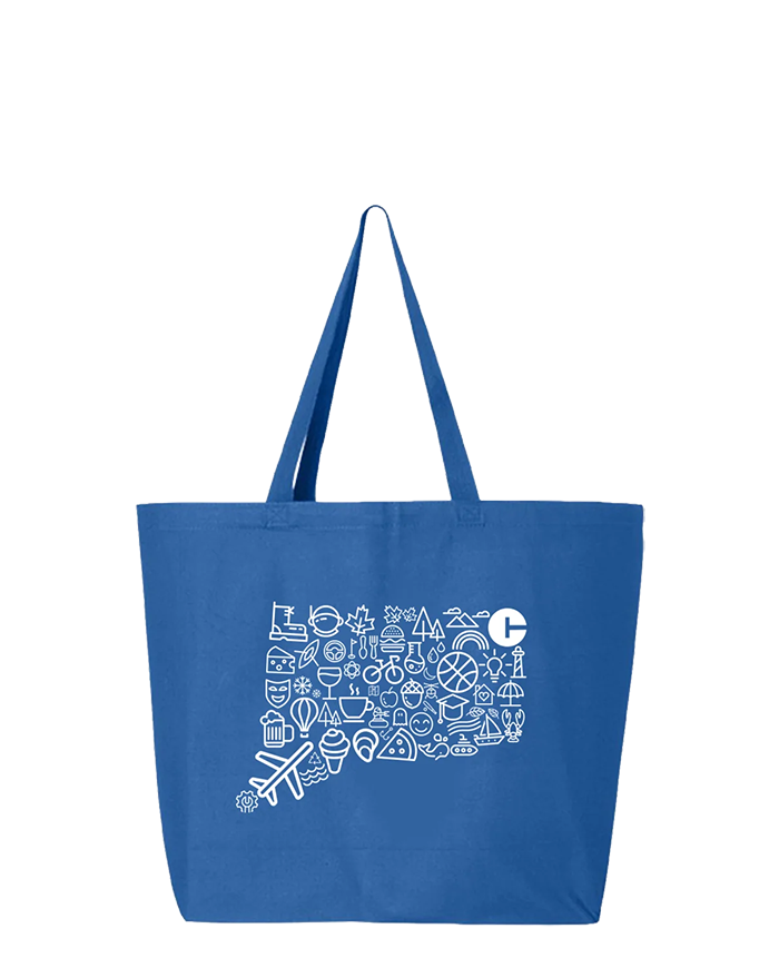 Icons Collage Jumbo Tote