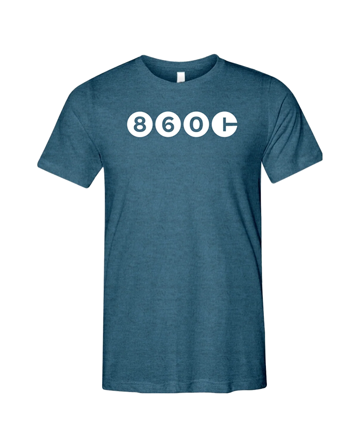 Connecticut Area Code Short Sleeve Tee